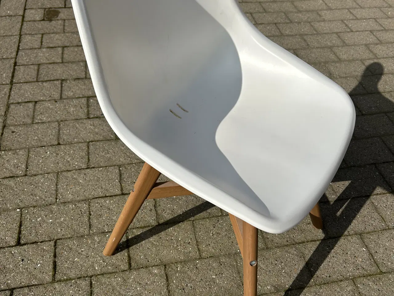 Billede 1 - Ikea FANBYN stol hvid
