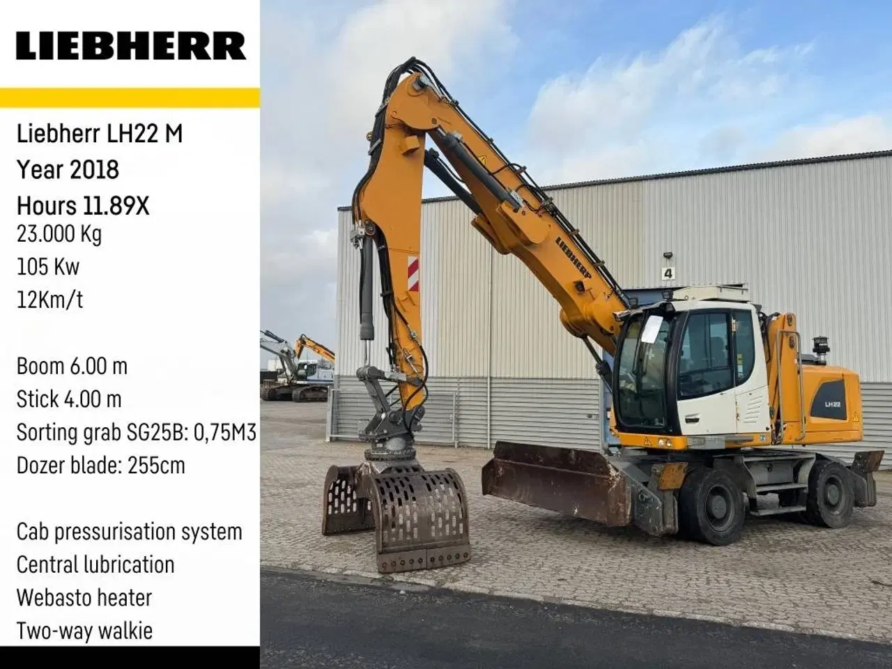 Billede 1 - Liebherr LH 22 M