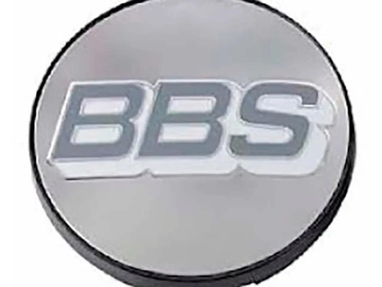 Billede 1 - BBS centerkapsel ø 56,0mm grå/hvid,sølv