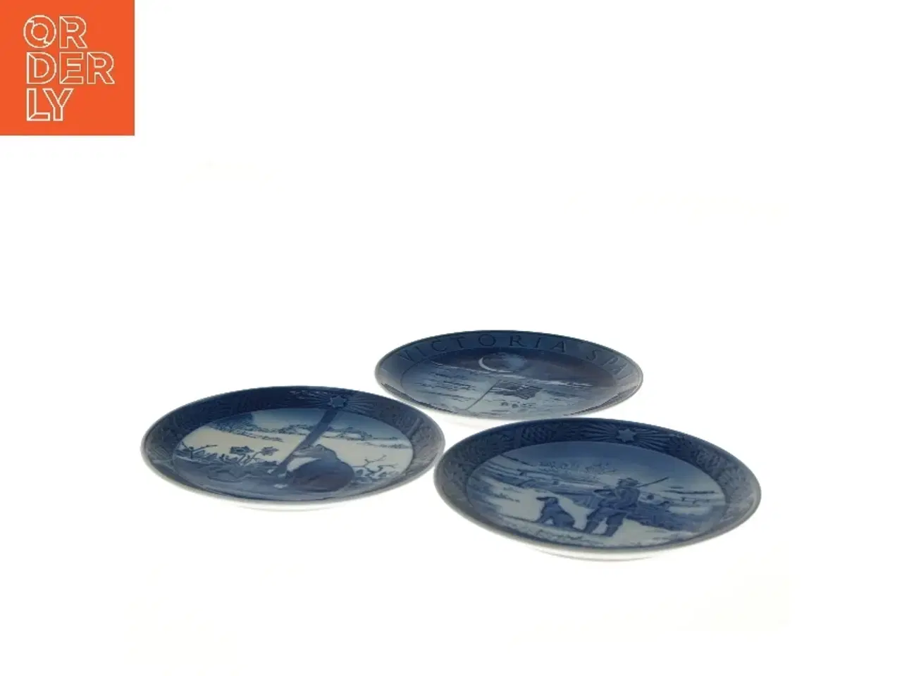 Billede 4 - Royal Copenhagen juleplatter fra Royal Copenhagen (str. 18,5 cm)