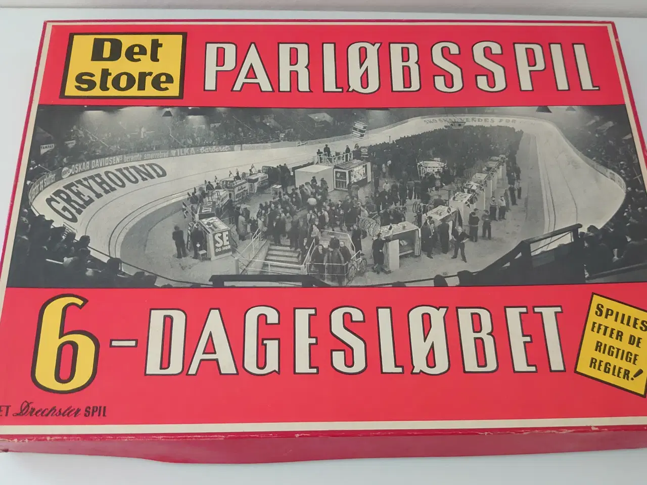 Billede 1 - Det store Parløbsspil, 6-Dagesløbet fra 1960.