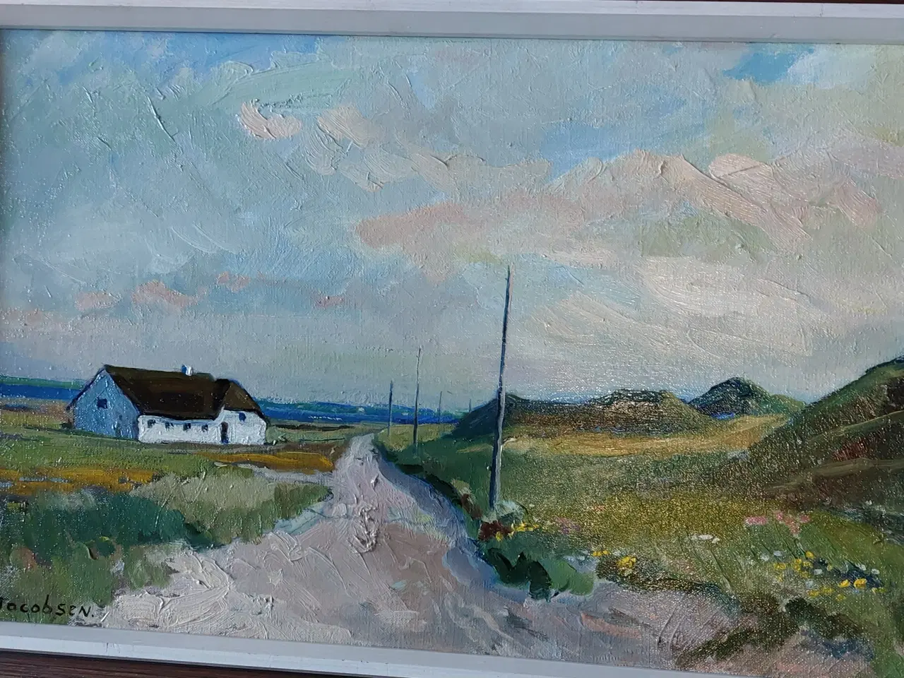 Billede 2 - C. E. JACOBSEN ( 1911-1995 ) oliemaleri