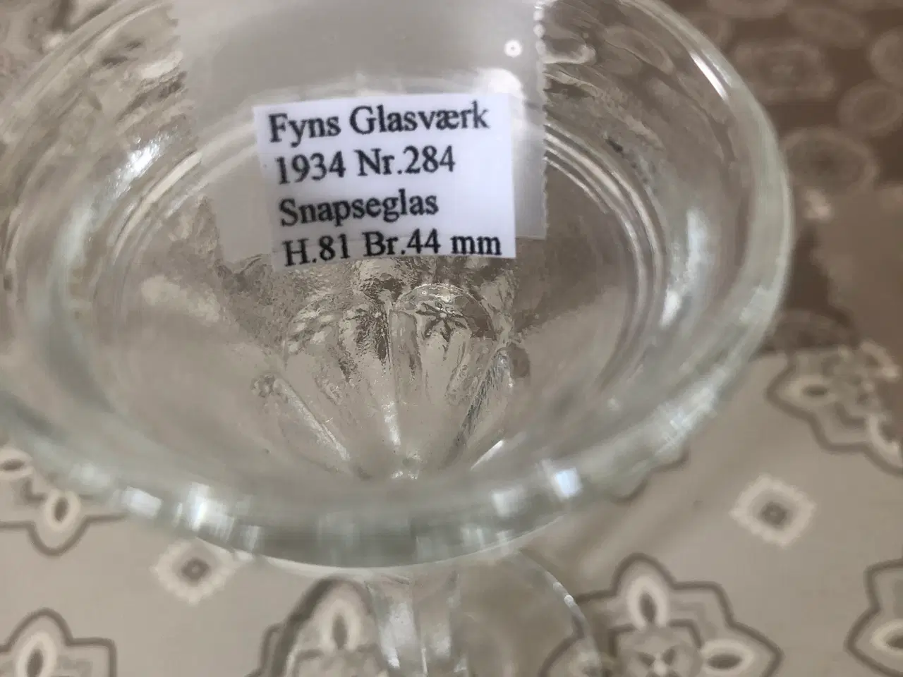 Billede 2 - Snapse glas Fyns glasværk 11stk