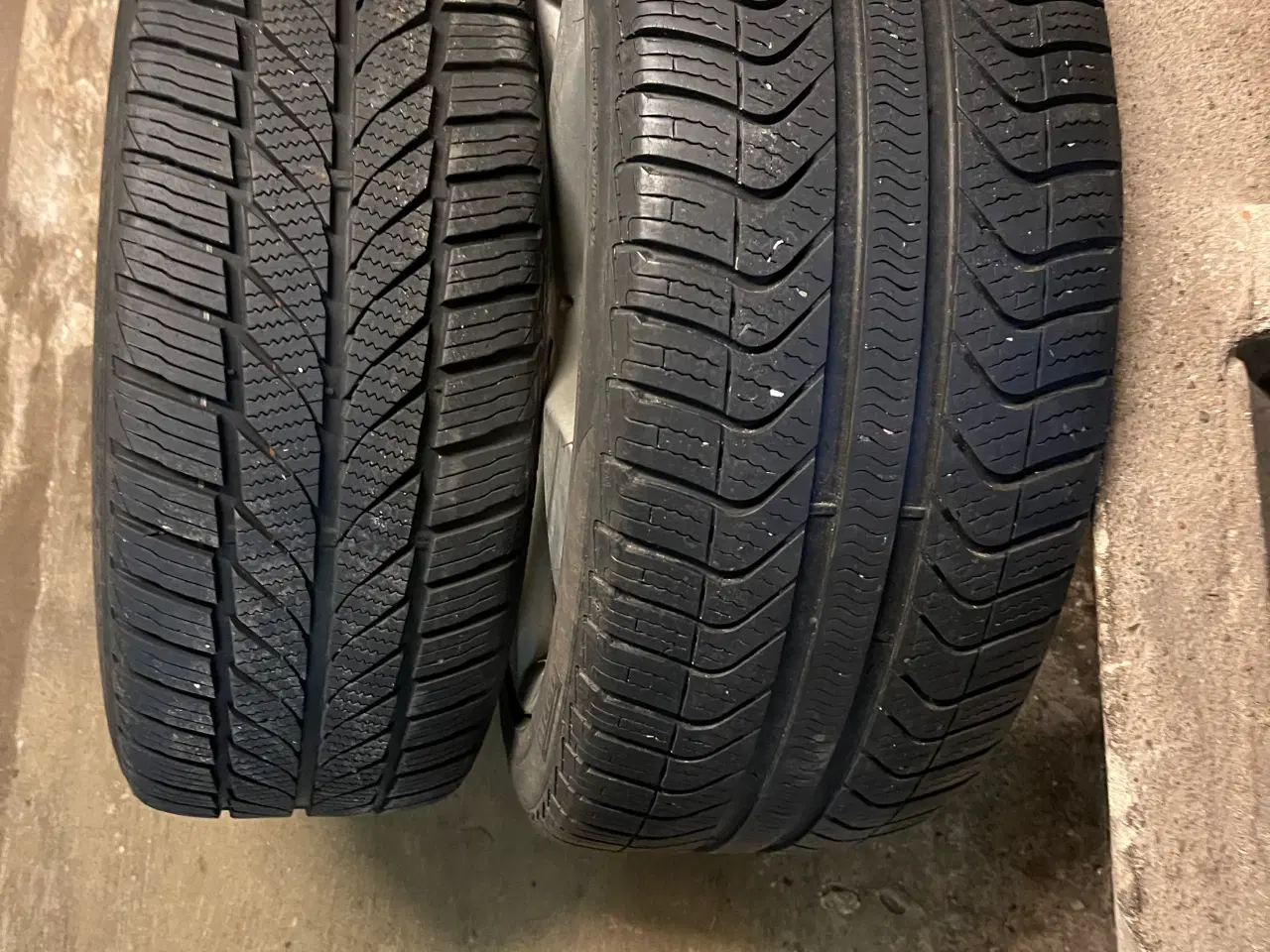 Billede 2 - Alu fælge med dæk