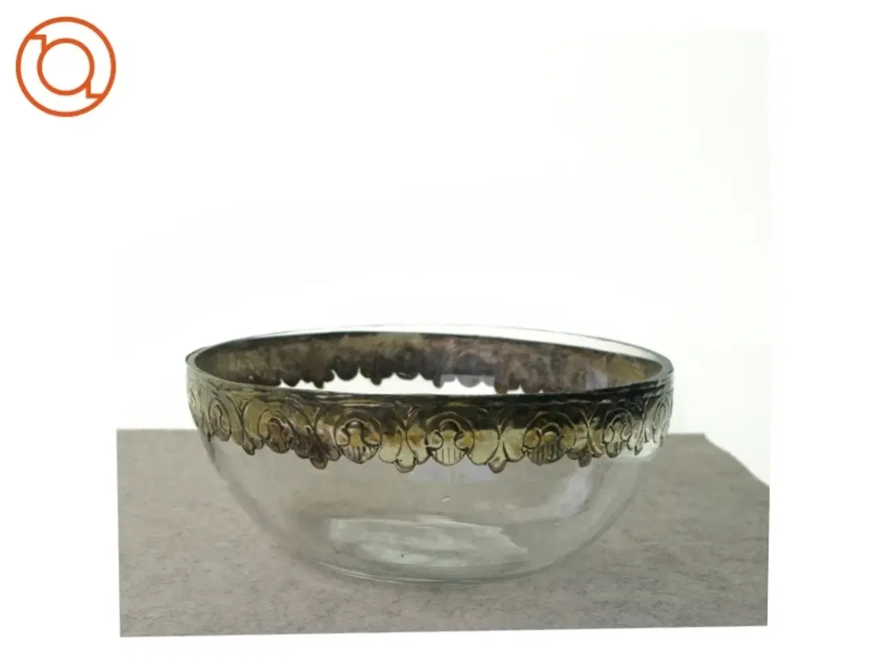 Billede 1 - Skål i glas (str. 20 x 9 se ham)