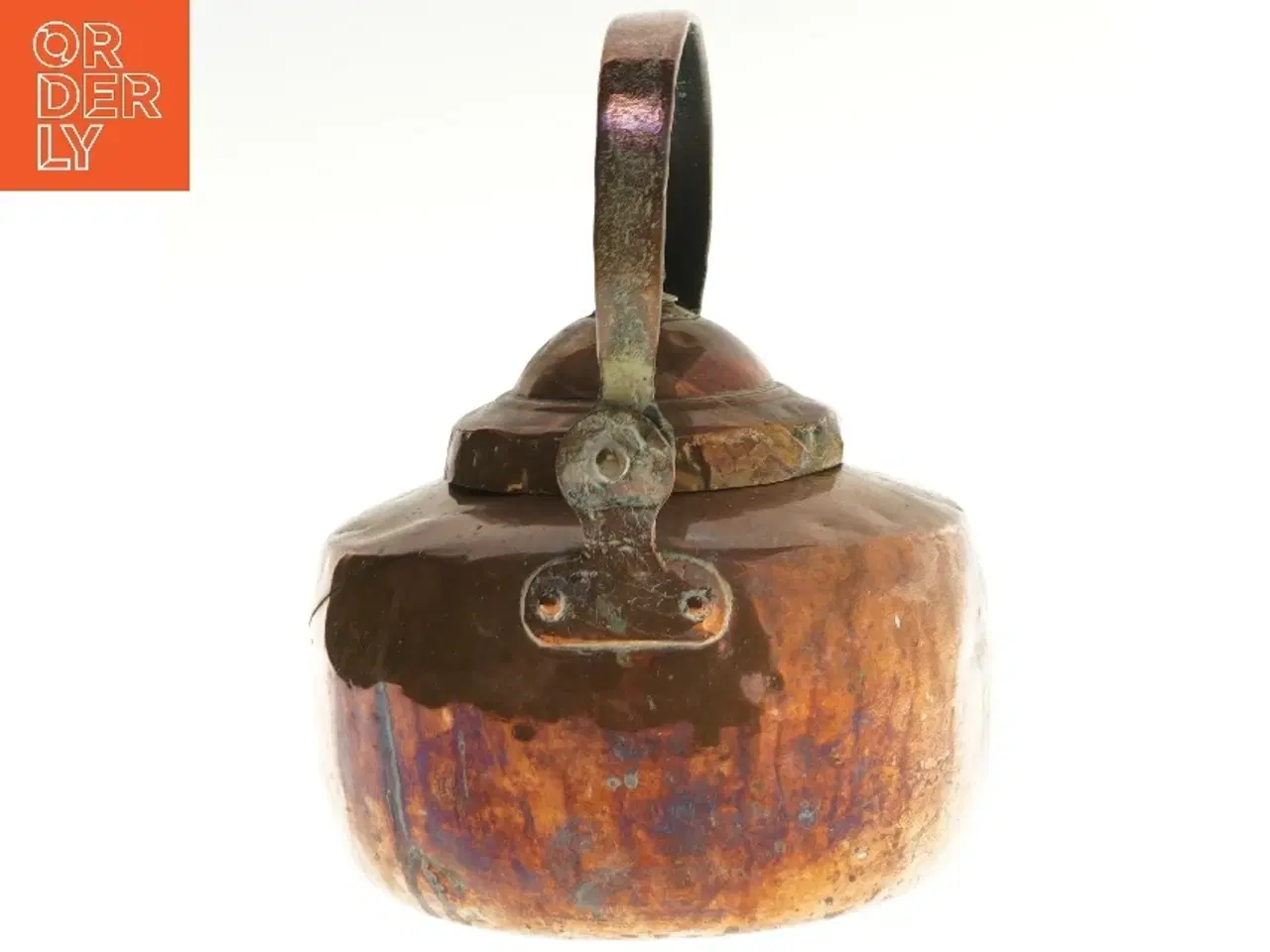 Billede 2 - Kobber tekande (str. 27 cm)