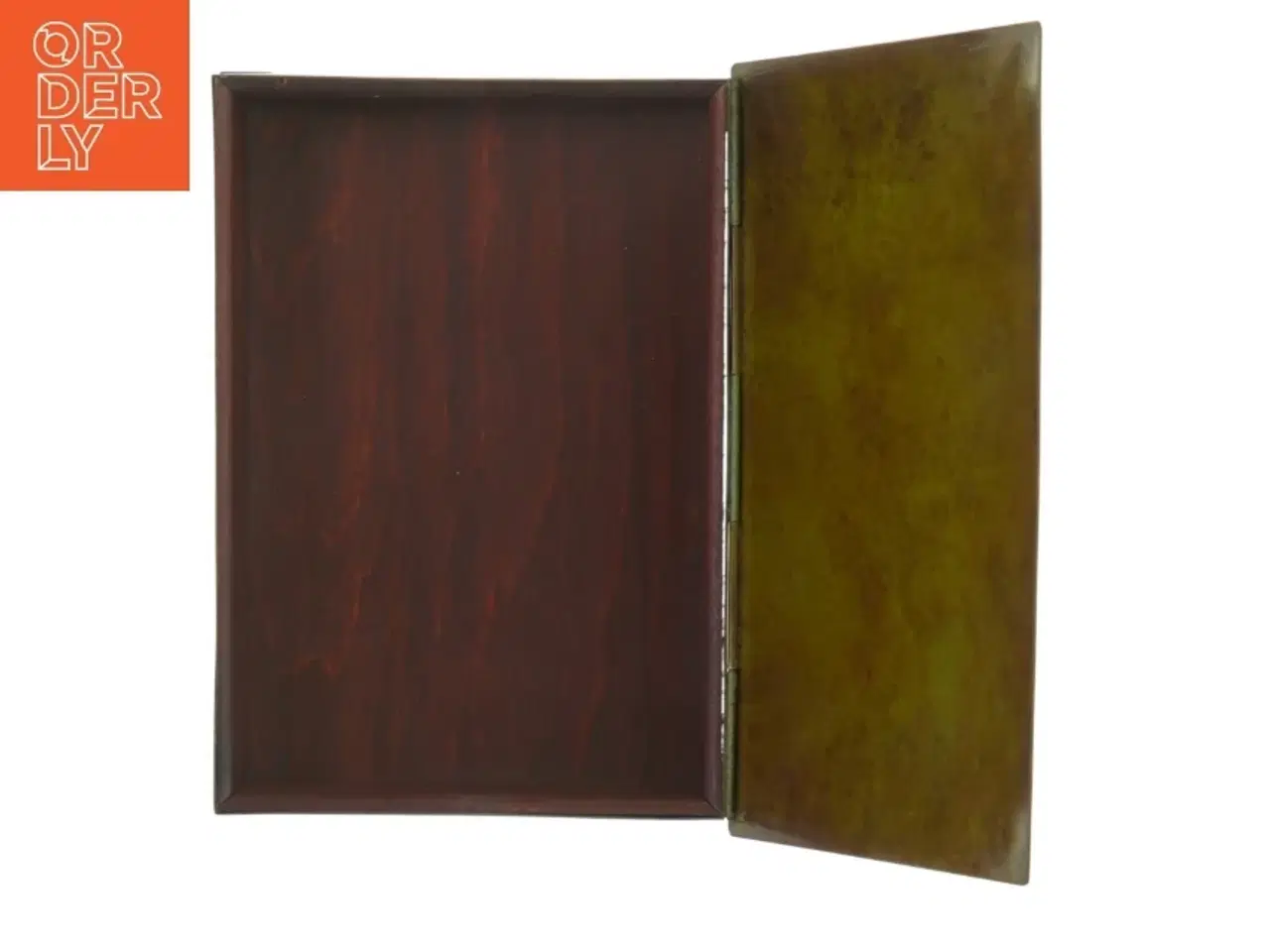 Billede 7 - Bronze æske til opbevaring (str. 20 x. 14,5 cm)