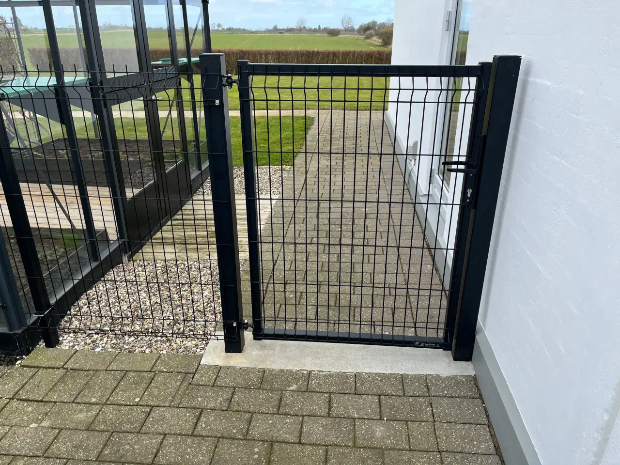 Billede 5 - 17,5 meter havehegn med låge til 