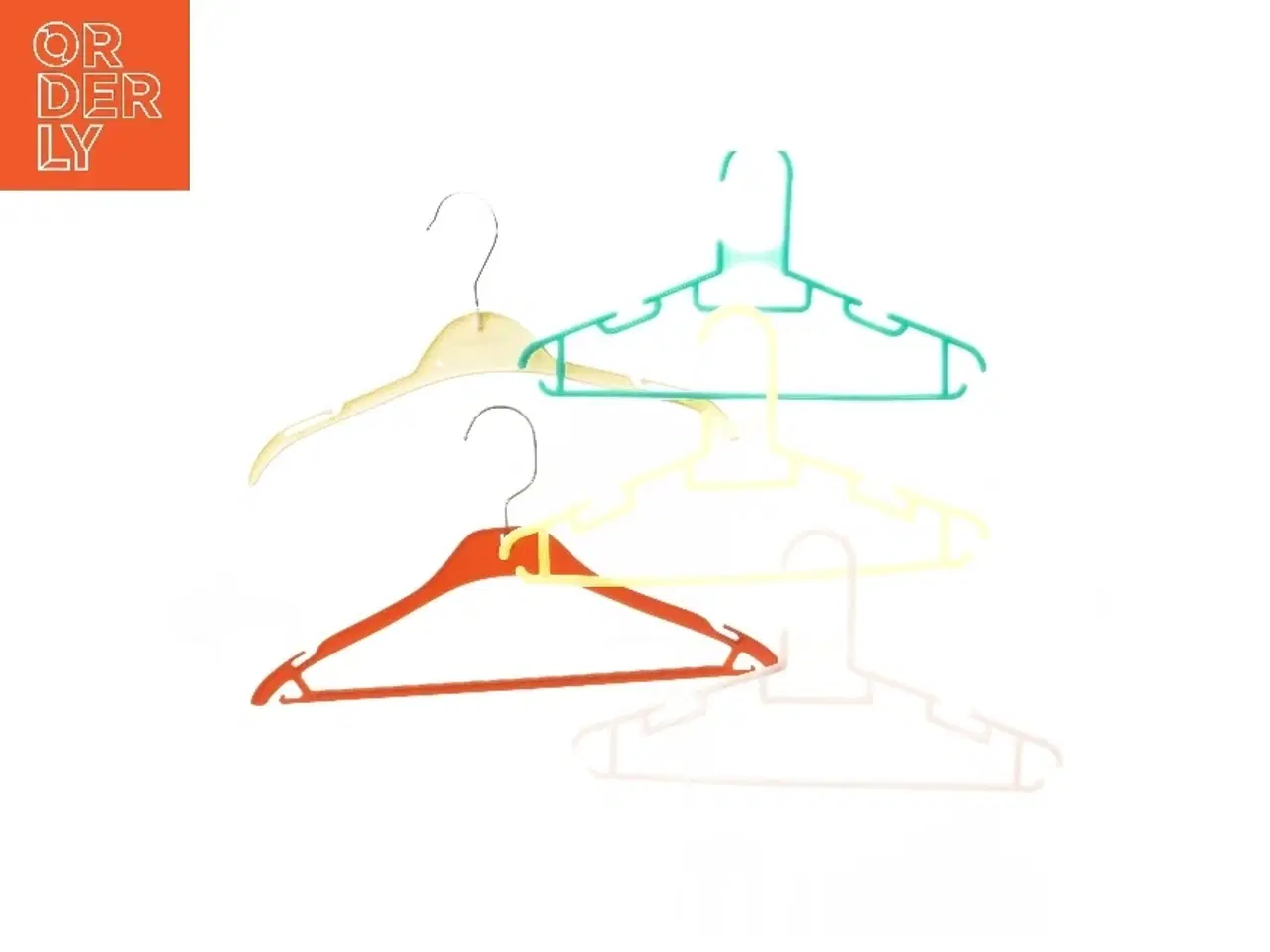 Billede 5 - Sæt af tøjhængere (str. 16x29 cm)