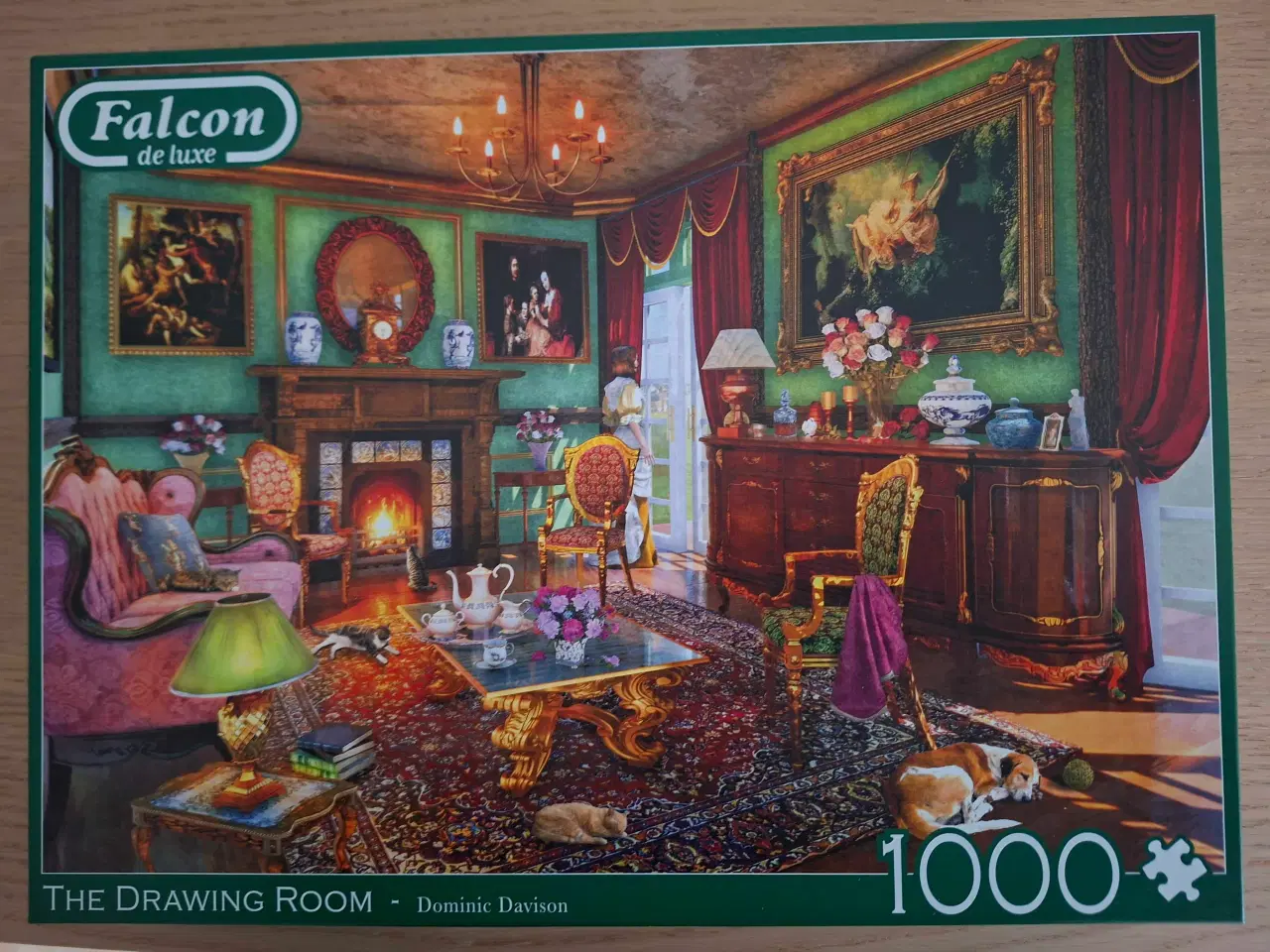Billede 1 - Falcon de luxe puslespil 1000 brikker