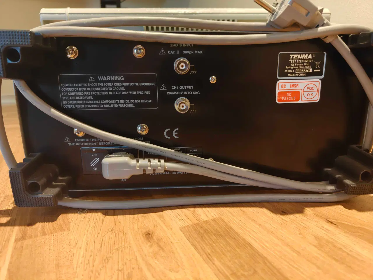 Billede 3 - 2x30MHz analog oscilloskop 