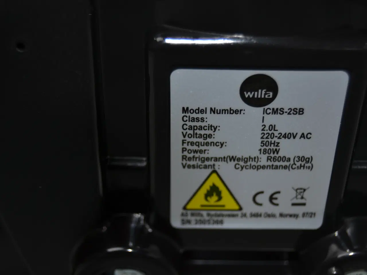 Billede 5 - Wilfa Vanilje XL ismaskine.