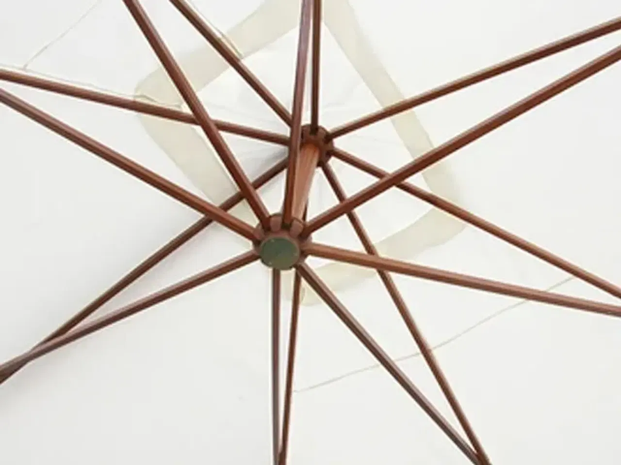 Billede 2 - Parasol 300 x 400 cm hvid