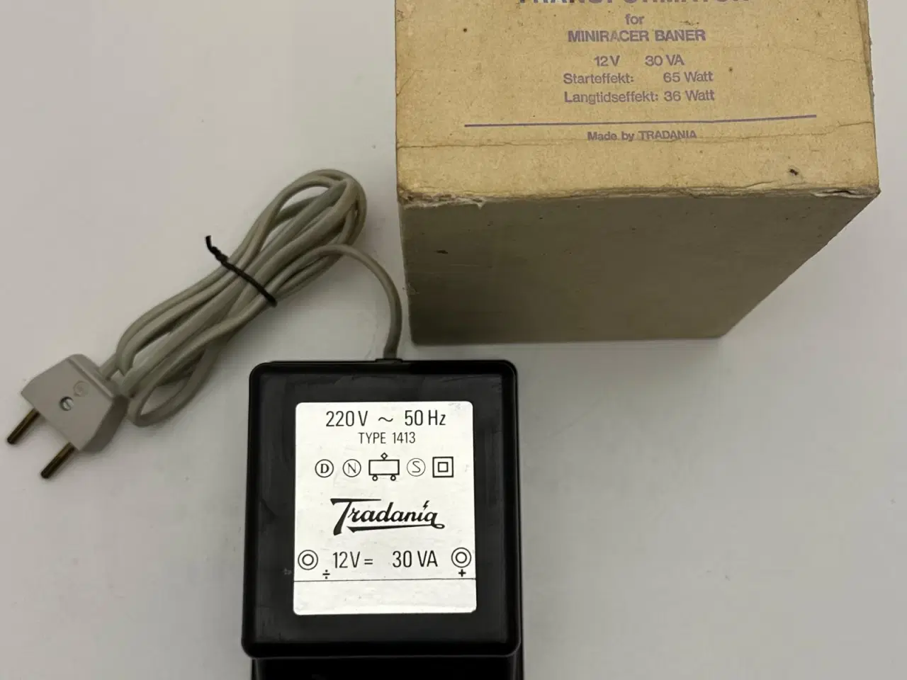 Billede 1 - Vintage Tradania Transformator Type 1413