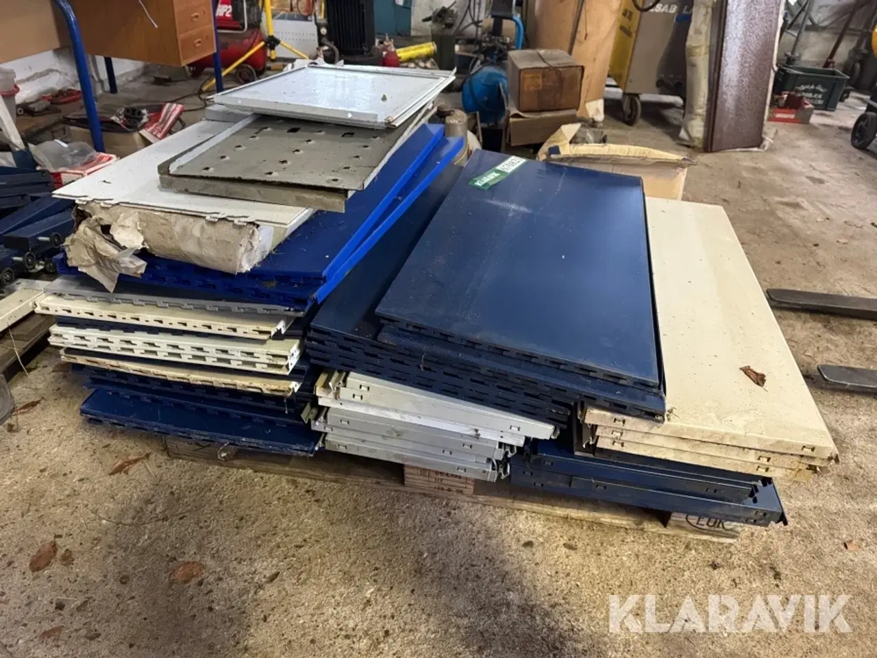 Billede 1 - Pallereol med bagbeklædning