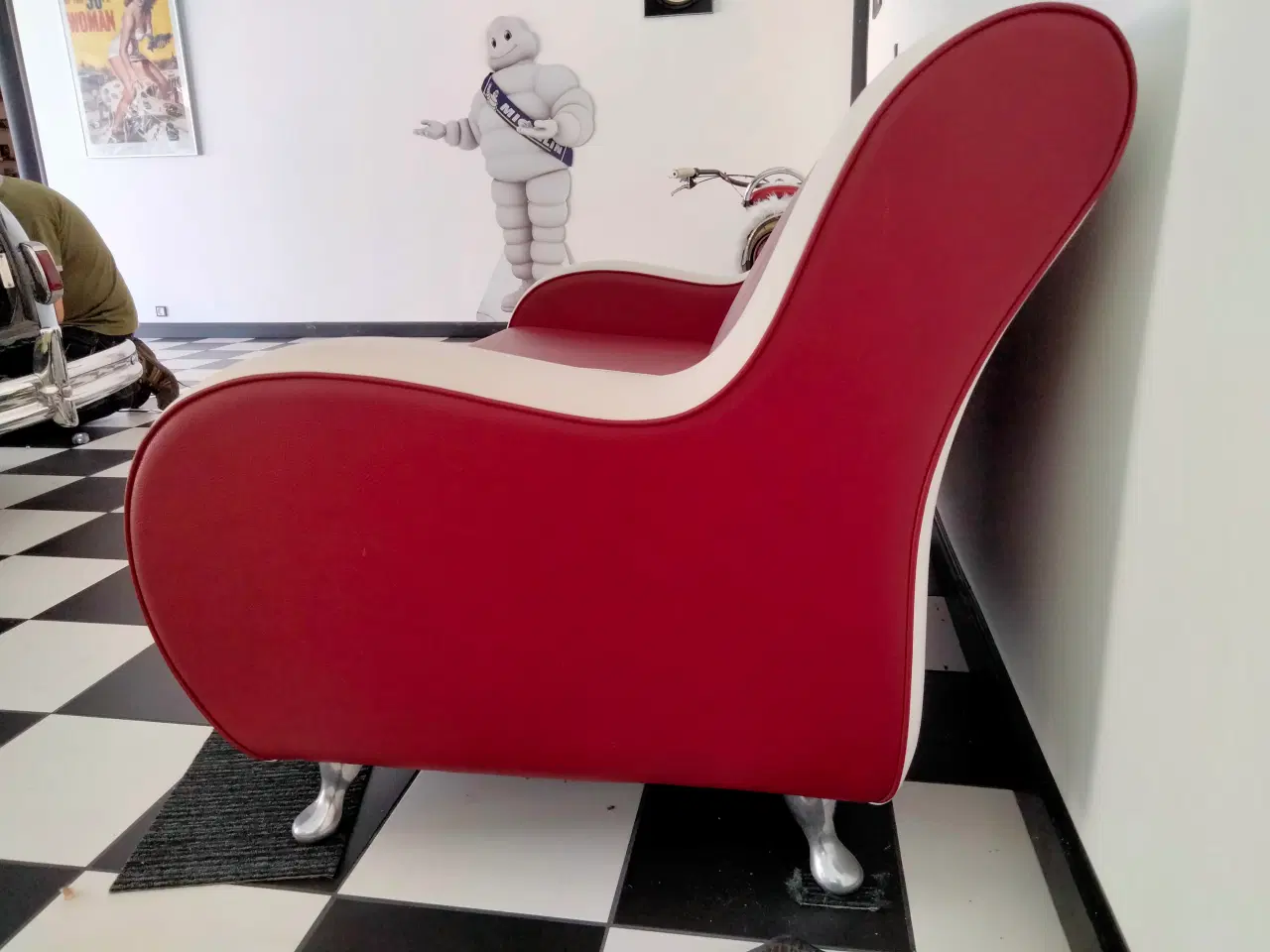 Billede 4 - Sofa 50'er Diner stil 