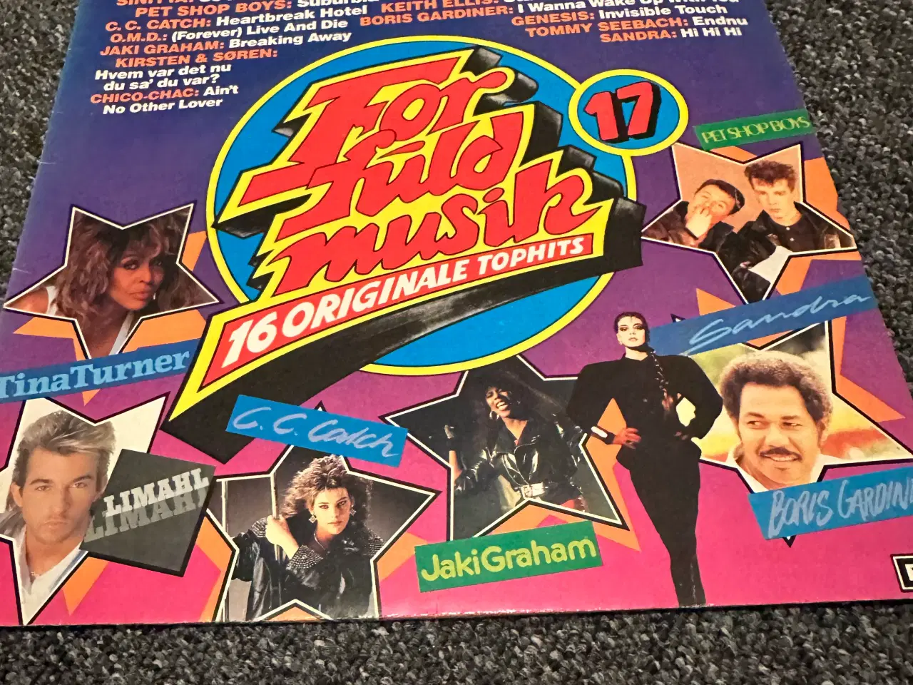 Billede 2 - Dansk Grand Prix 1987 + For Fuld musik 17