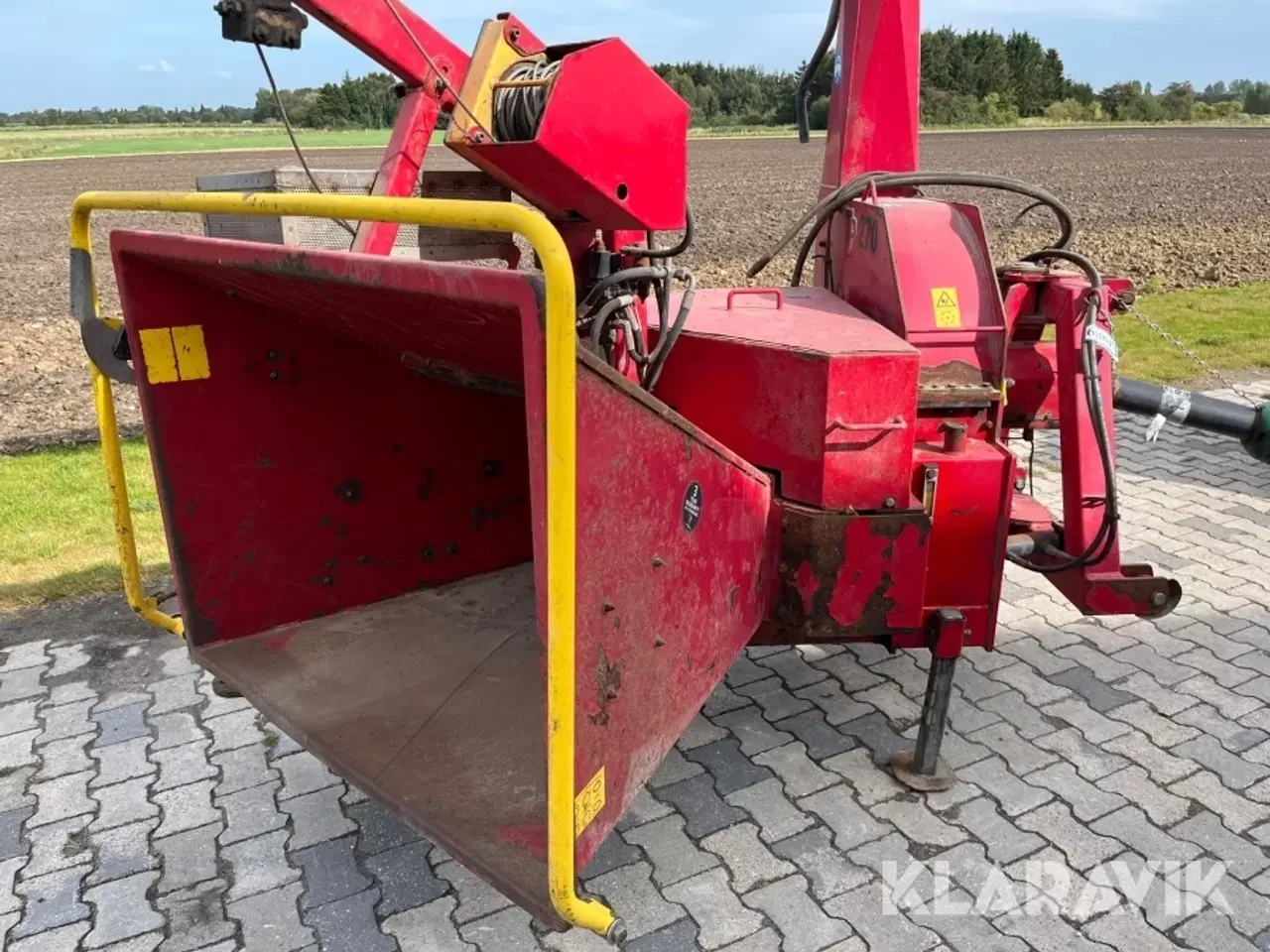Billede 2 - Flishugger Tp 270 med spil
