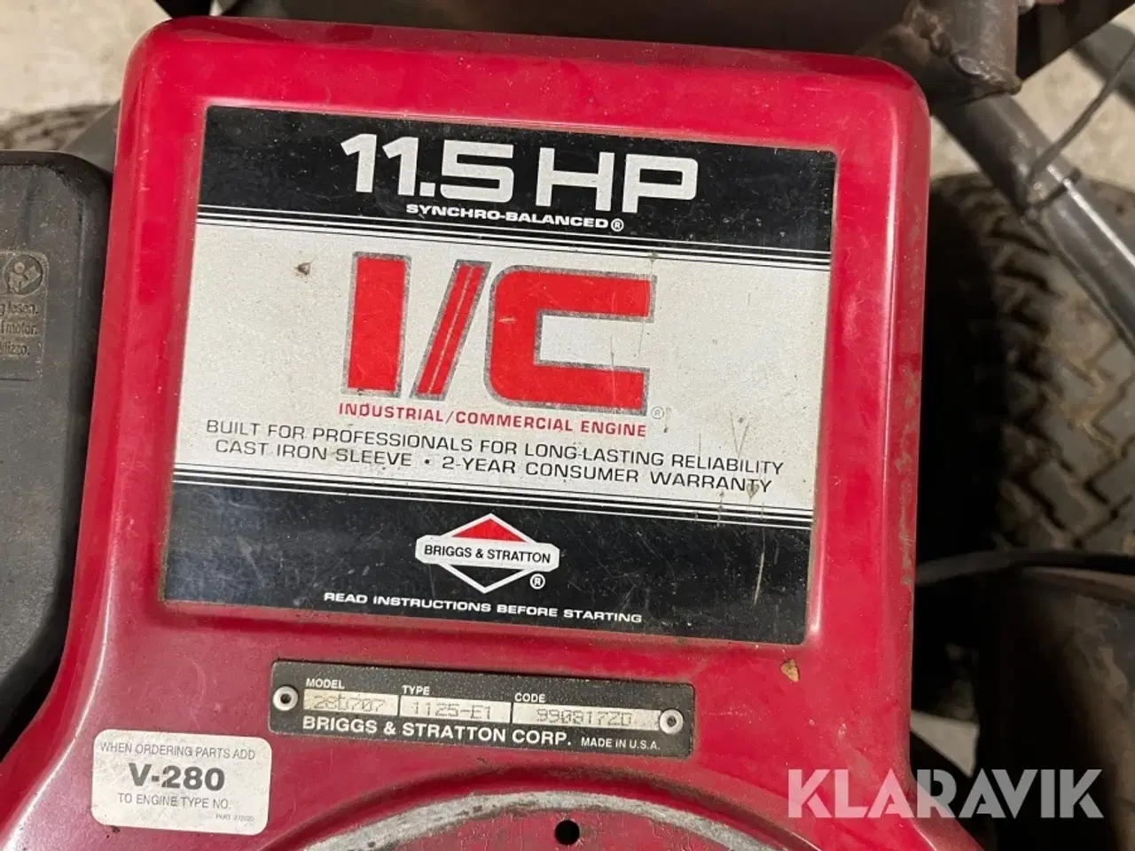 Billede 6 - Græsslåmaskine Husqvarna Rider 850