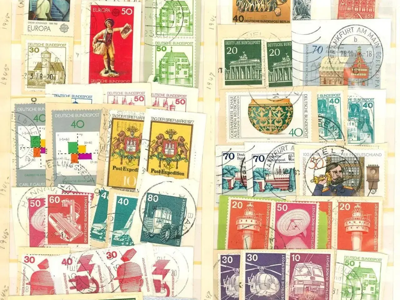 Billede 2 - Tyske frimærker