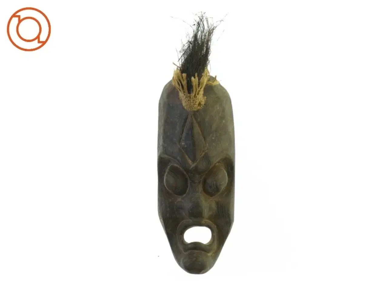 Billede 1 - Maske til vægophæng (str. 20 x 8 cm)