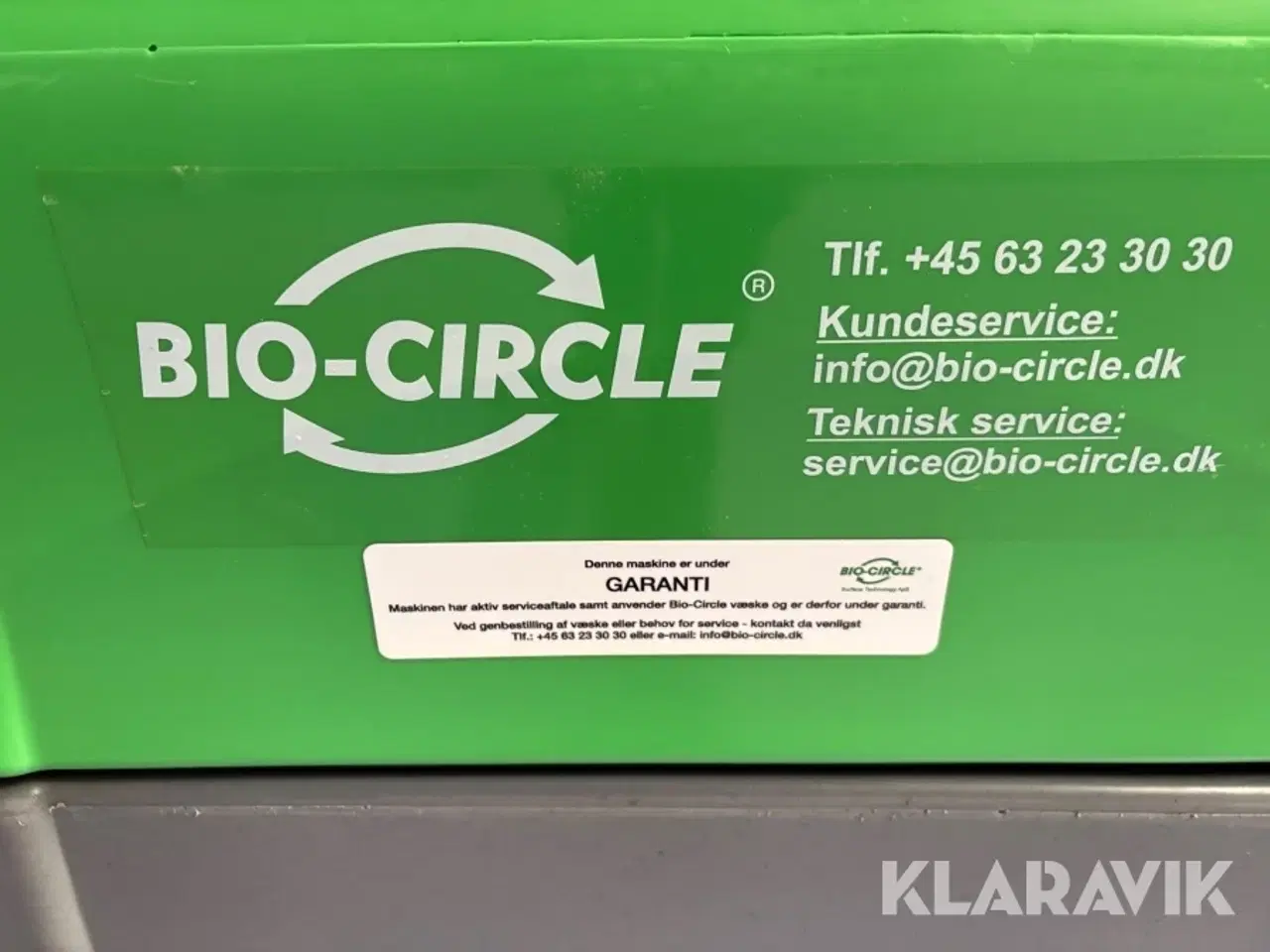 Billede 3 - Biologisk dele-/affedtningsvasker Bio-Circle GT-Compact