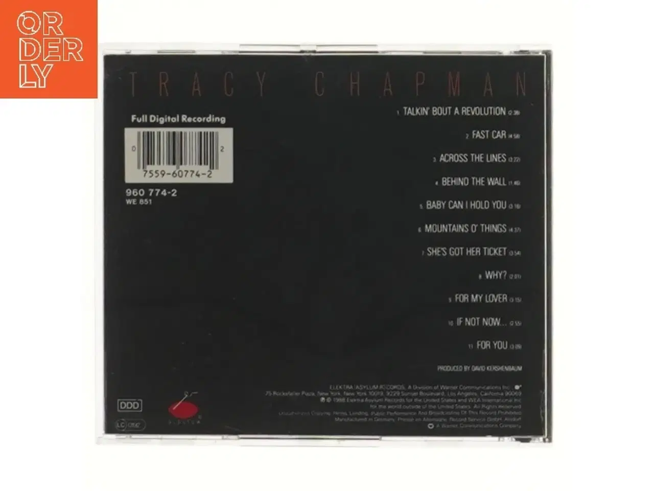 Billede 2 - Tracy Chapman CD album