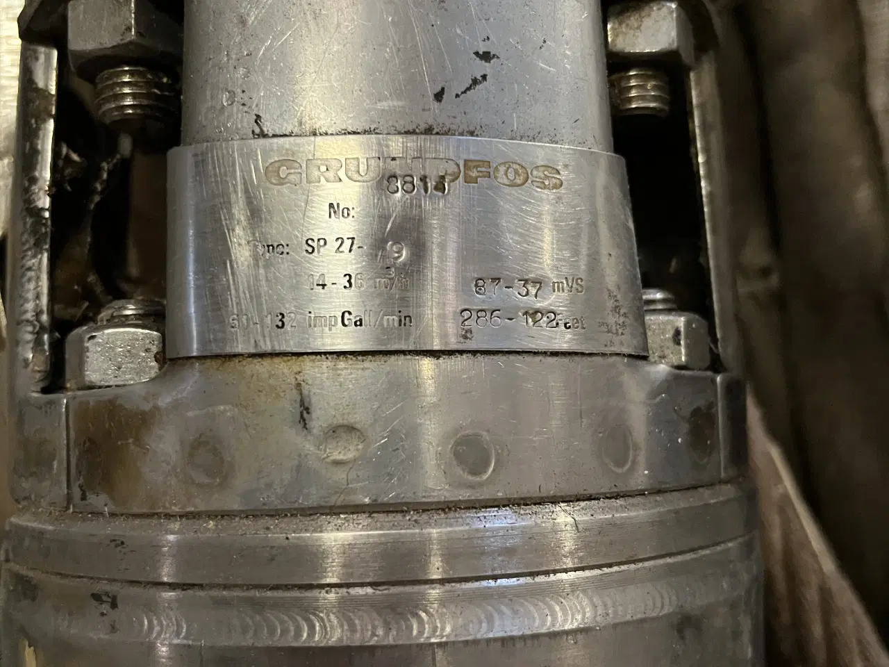 Billede 3 - Grundfos SP9 grundvands pumpe