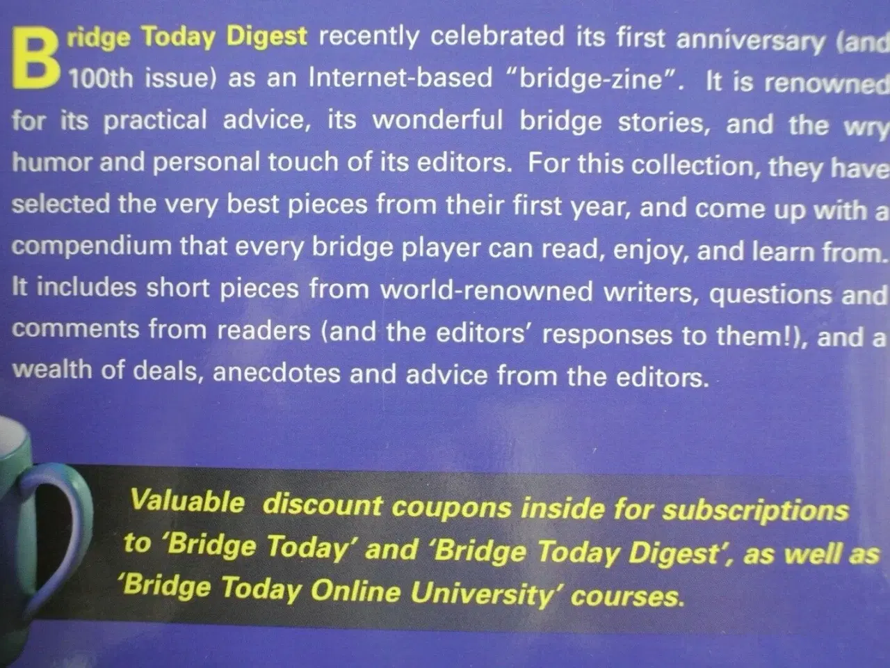 Billede 3 - the best of bridge today digest, edited by matthew