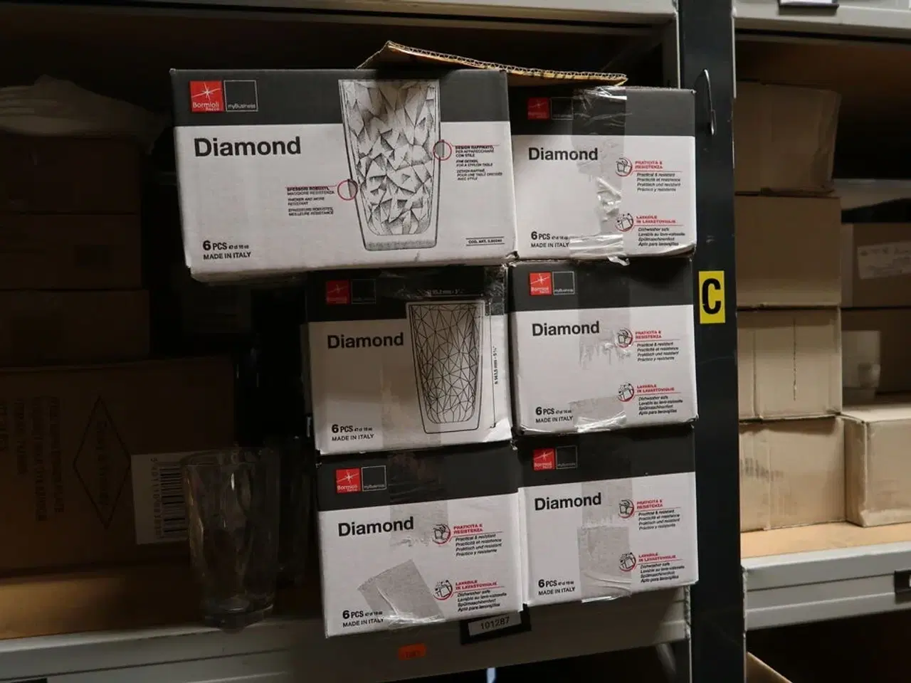Billede 3 - 122 stk. Glas 47 cl Diamond