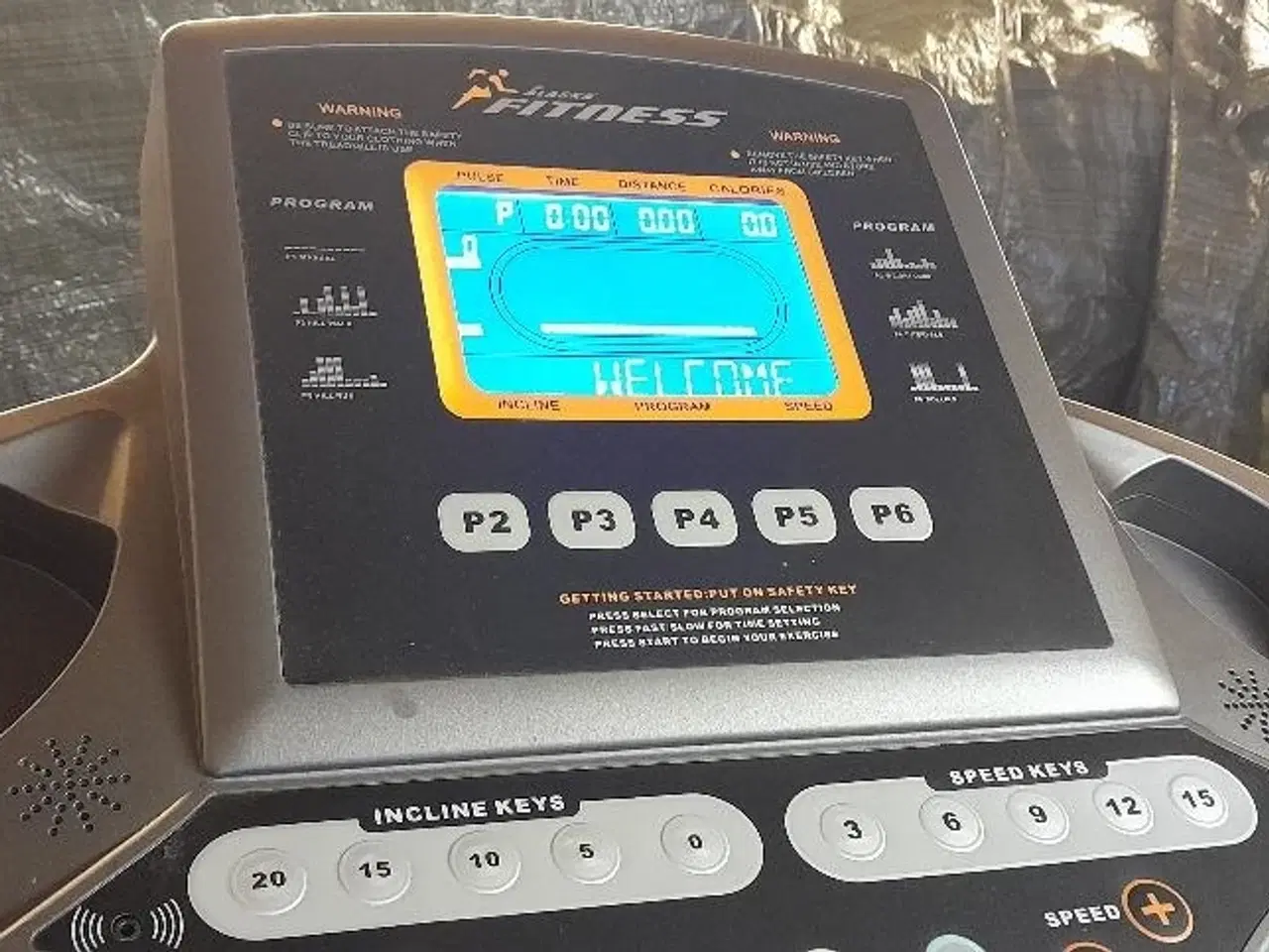 Billede 1 - Alaska Fitness CF 2210-løbebånd.