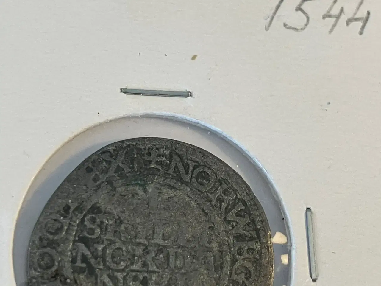 Billede 1 - 1 Skilling 1544 Danmark