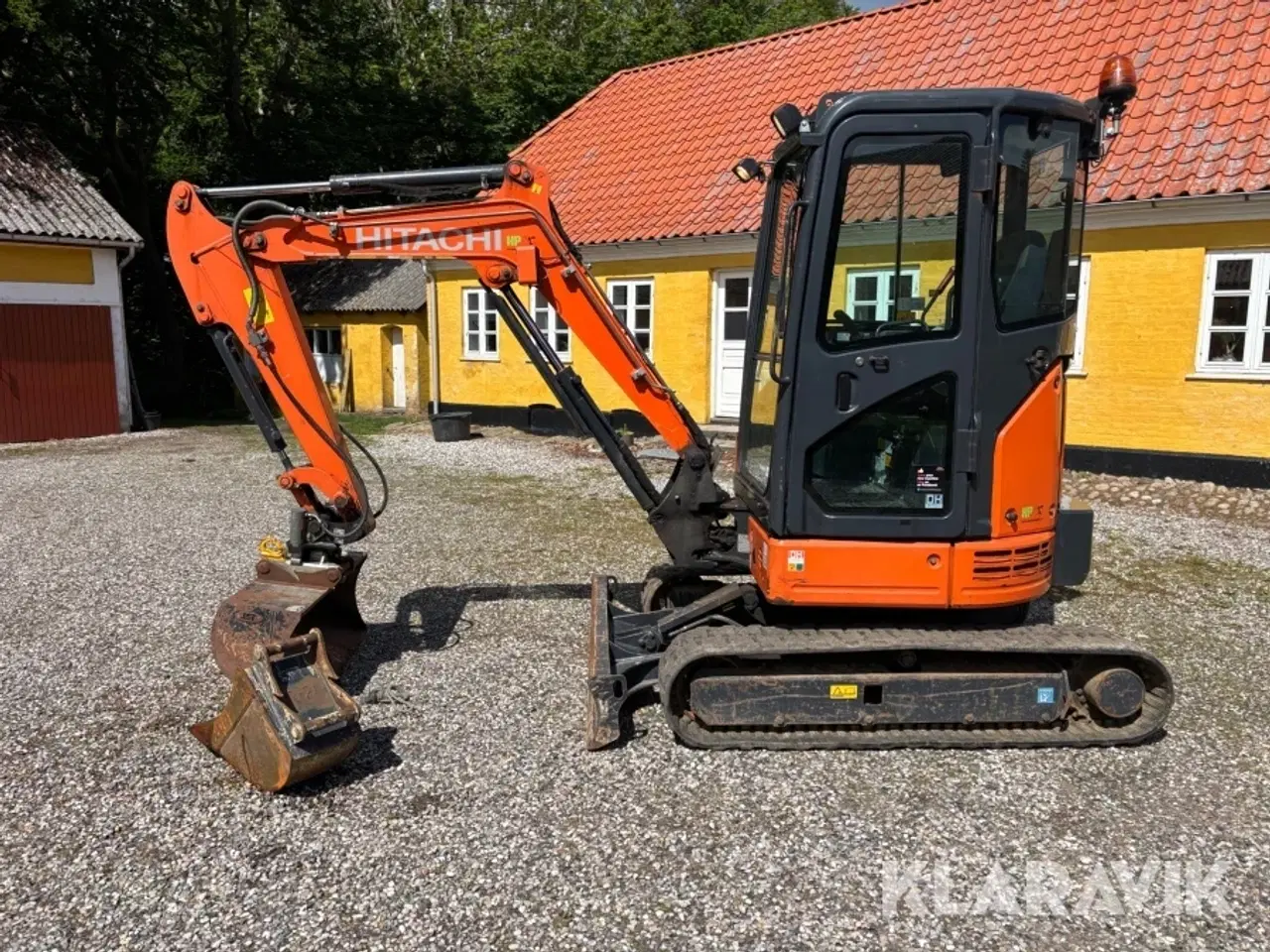 Billede 2 - Gravemaskine Hitachi Zaxis 26U med Compact tilt