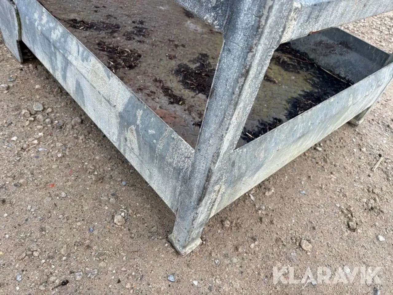 Billede 10 - Galvaniseret mandskabskurv Lehaka