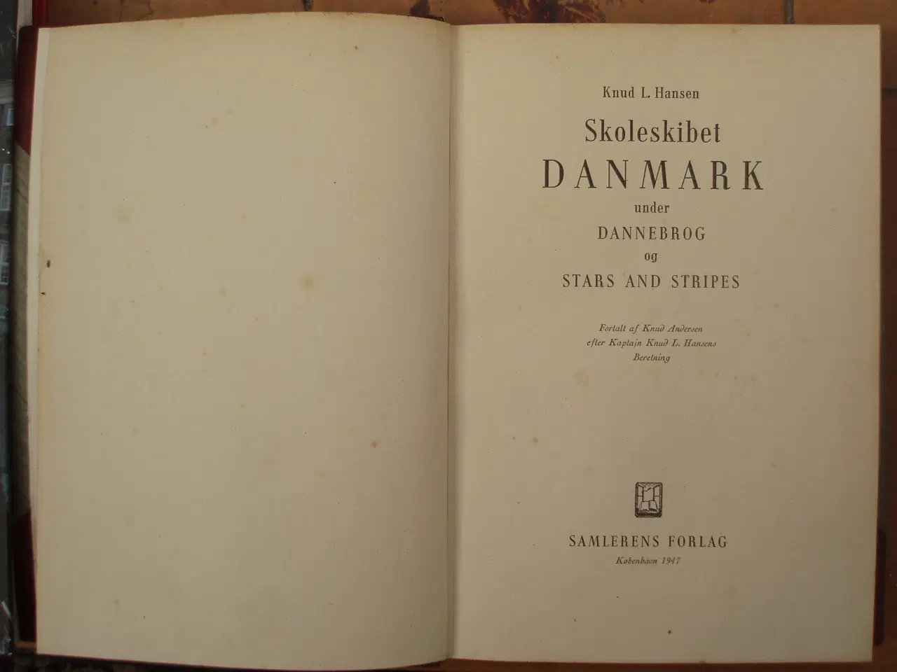 Billede 2 - Skoleskibet Danmark af Knud L. Hansen