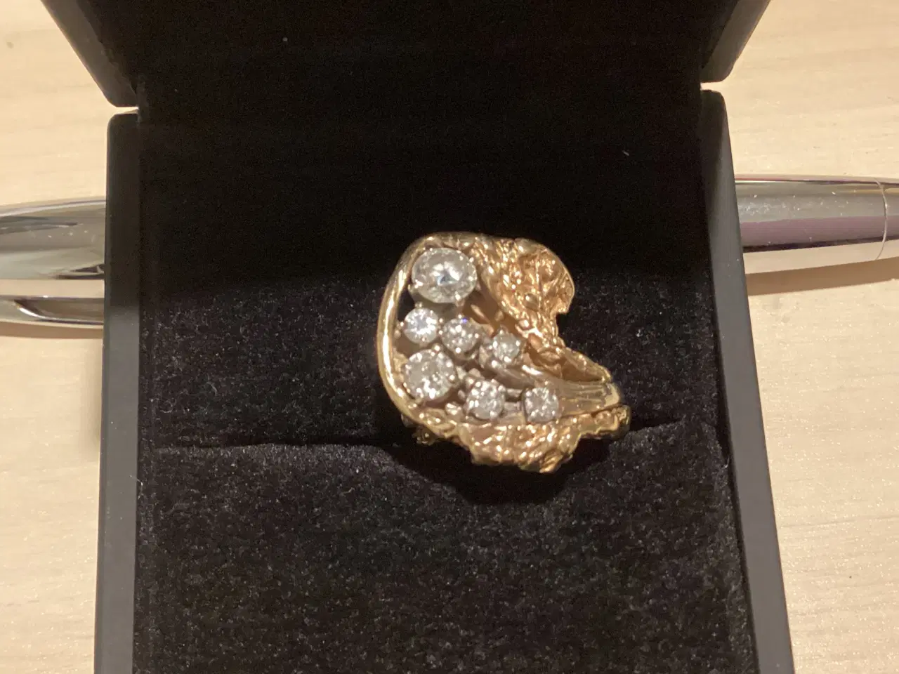 Billede 1 - Gold and diamond ring