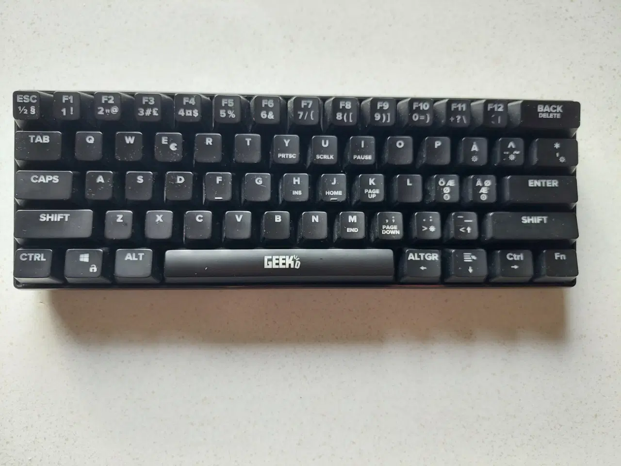 Billede 2 - Geekd Reflex Rgb 60% tastatur 61 key