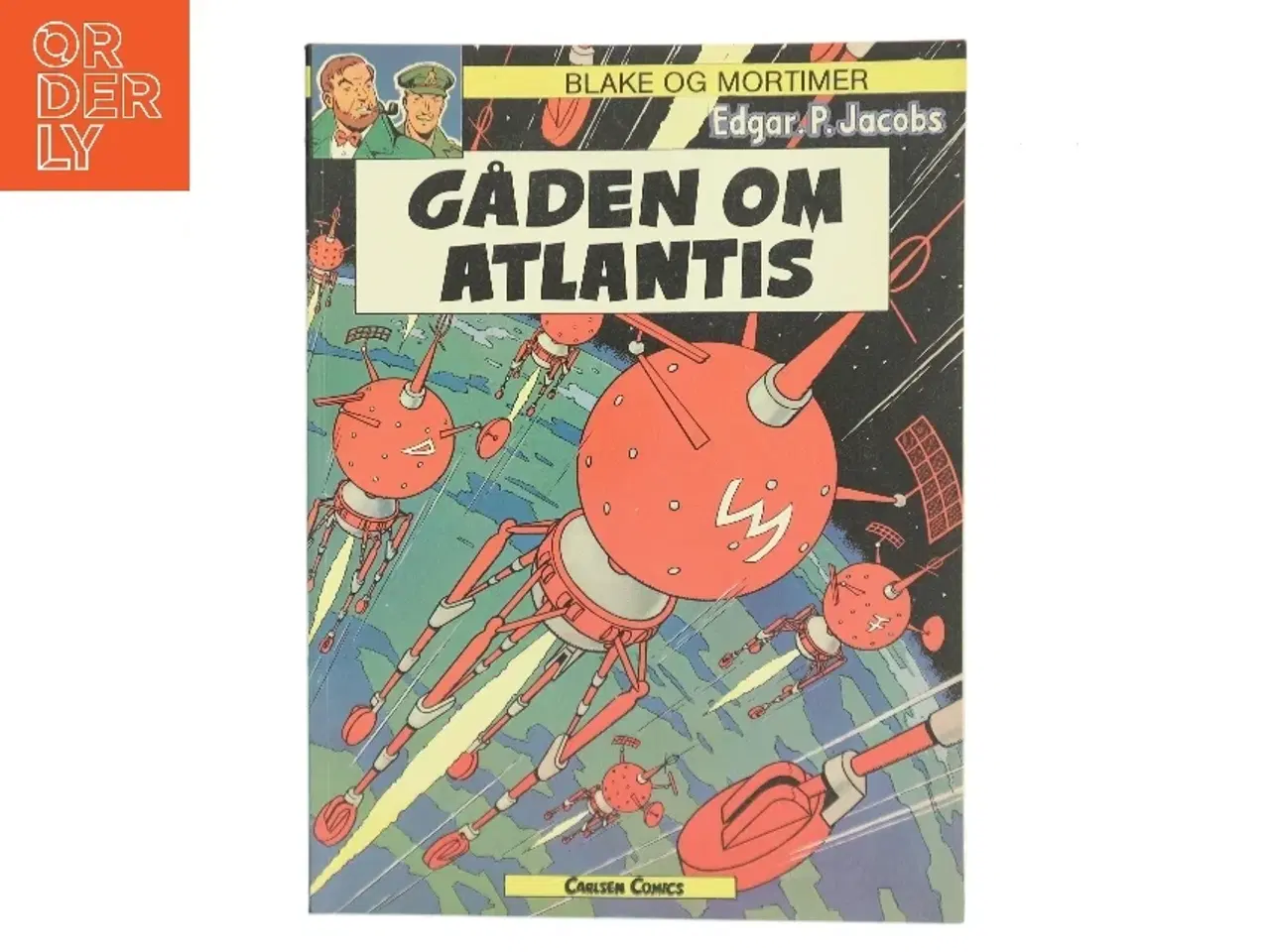 Billede 1 - Gåden om Atlantis af Edgar P. Jacobs (Bog)