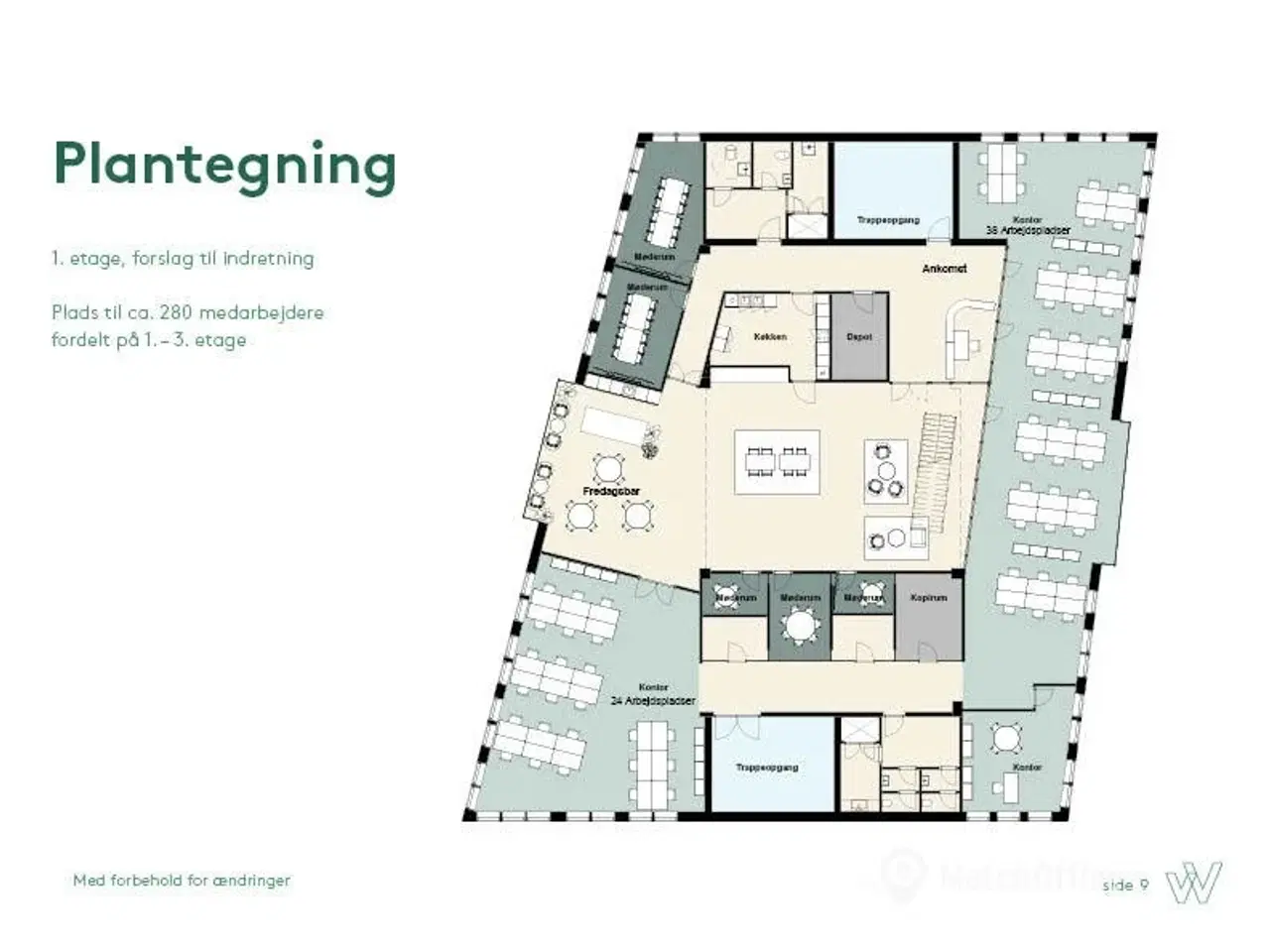 Billede 16 - Unikt kontor lige ved Valby Station med plads til mange medarbejdere