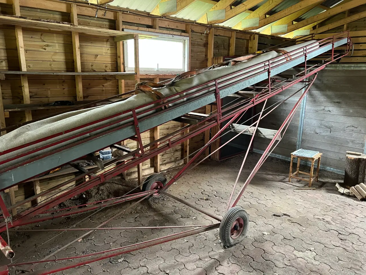 Billede 3 - Transportbånd til f.eks. halmballer