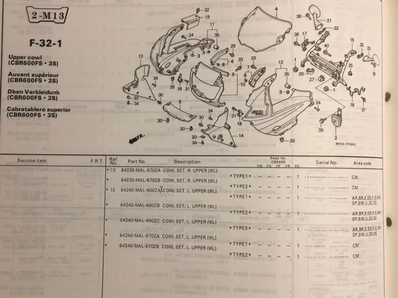 Billede 4 - Honda CBR 600 pc25