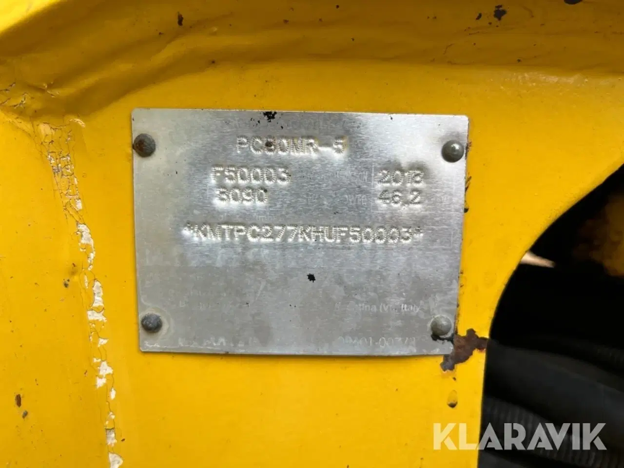 Billede 5 - Gravemaskine Komatsu PC 80 MR