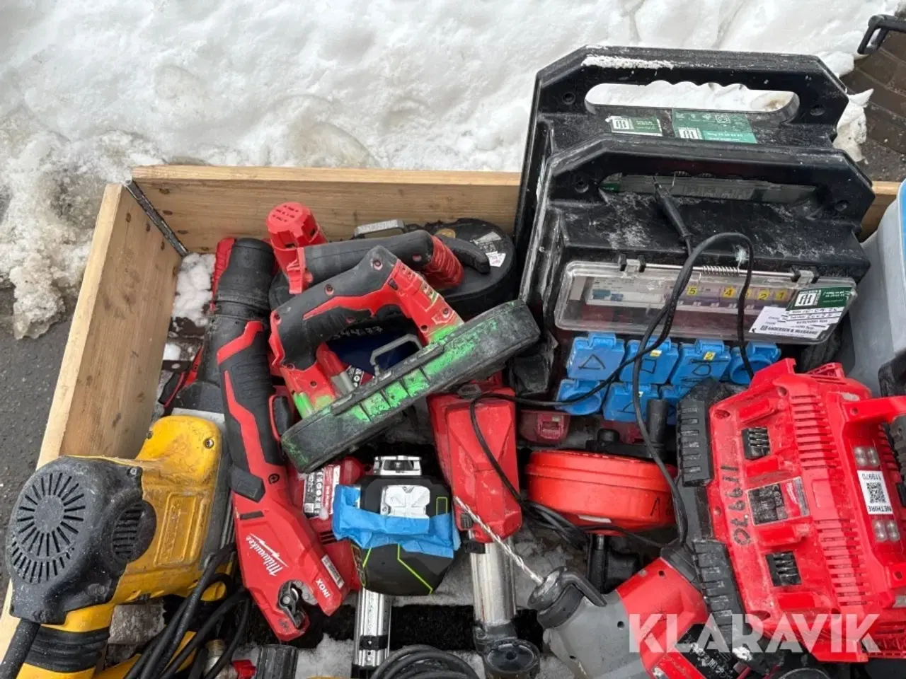 Billede 7 - Assorteret håndværktøj og støvsuger - 1 palle