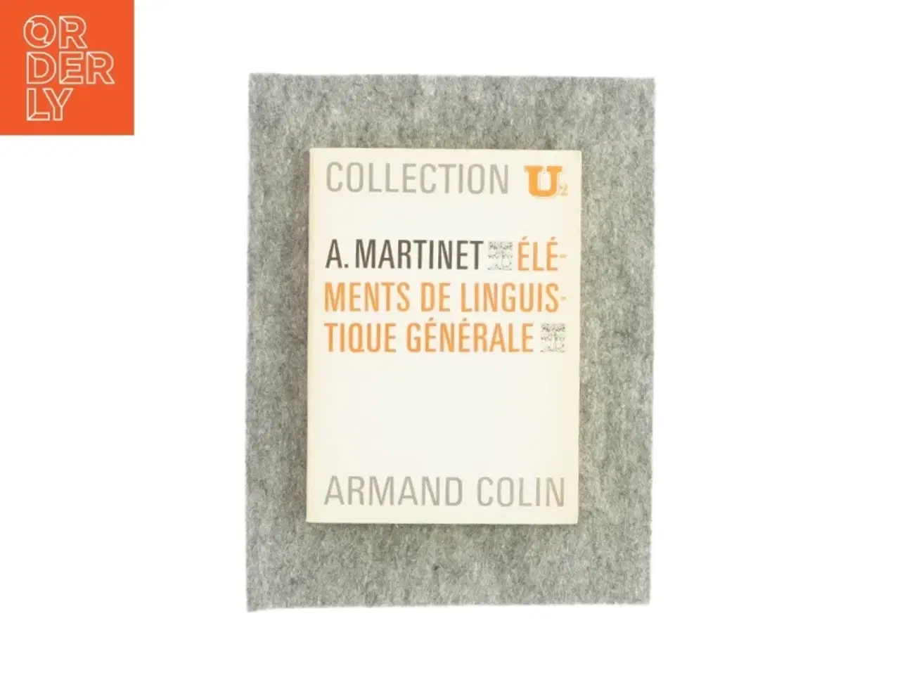 Billede 1 - &#201;léments de linguistique générale (bog)