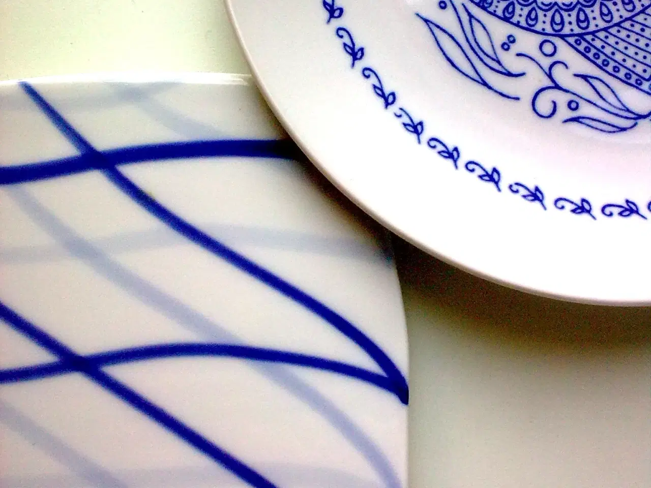 Billede 2 - Retro fisk i blå