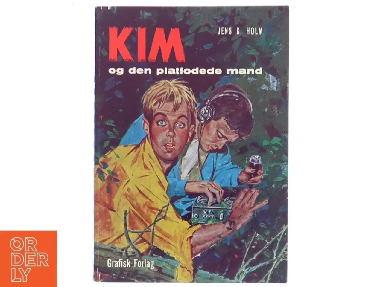 Billede 1 - KIM og den platfodede mand fra Grafisk Forlag