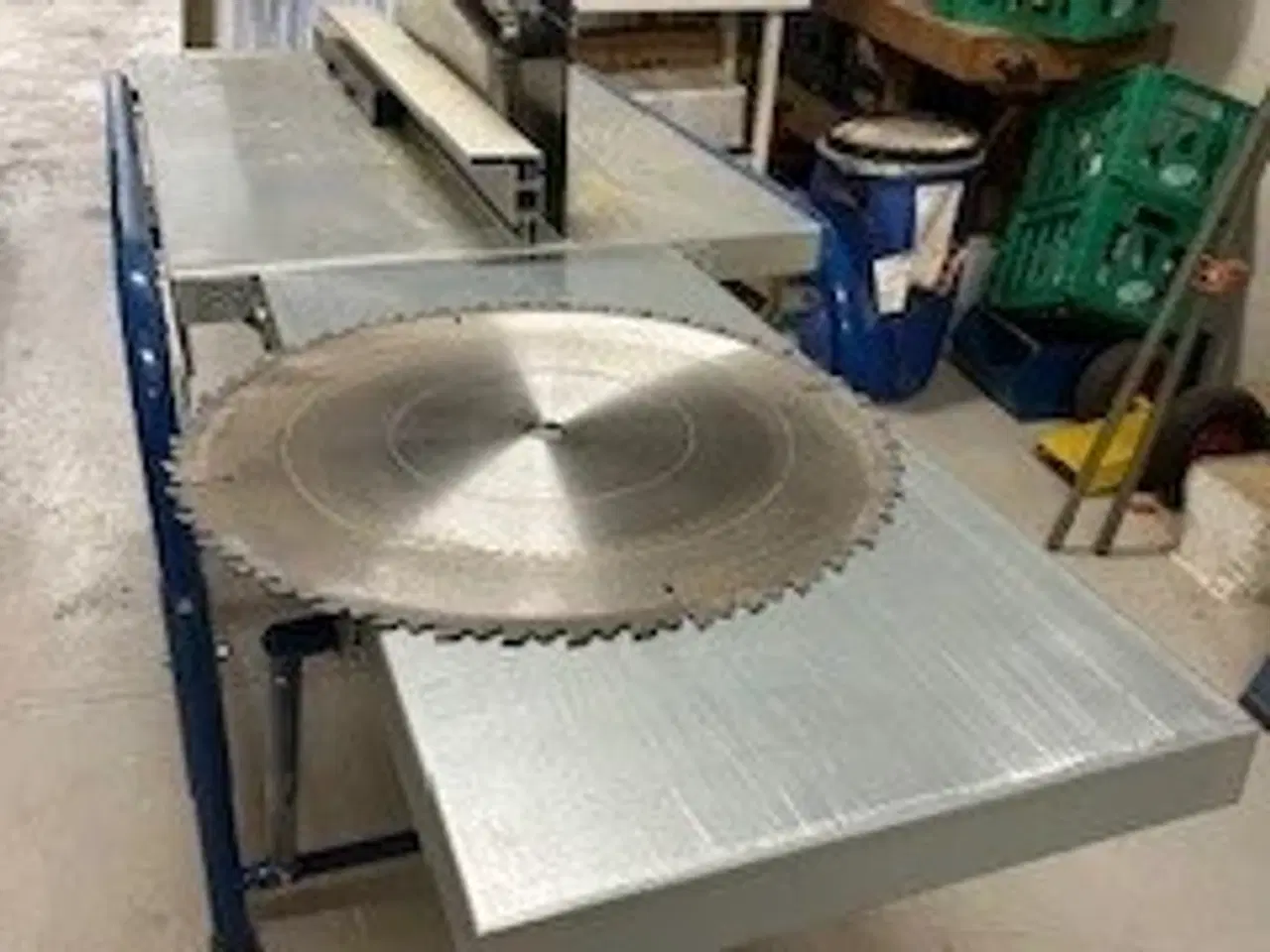 Billede 7 - Stor rundsav med bord