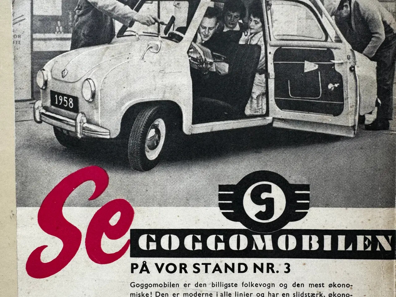 Billede 2 - 16. Int.  AUTOMOBILUDSTILLING i FORUM 1958