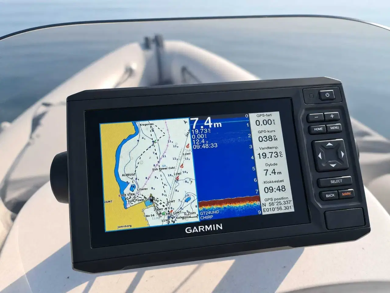 Billede 5 - Garmin echoMAP UHD 62cv med GT24UHD-TM transducer.