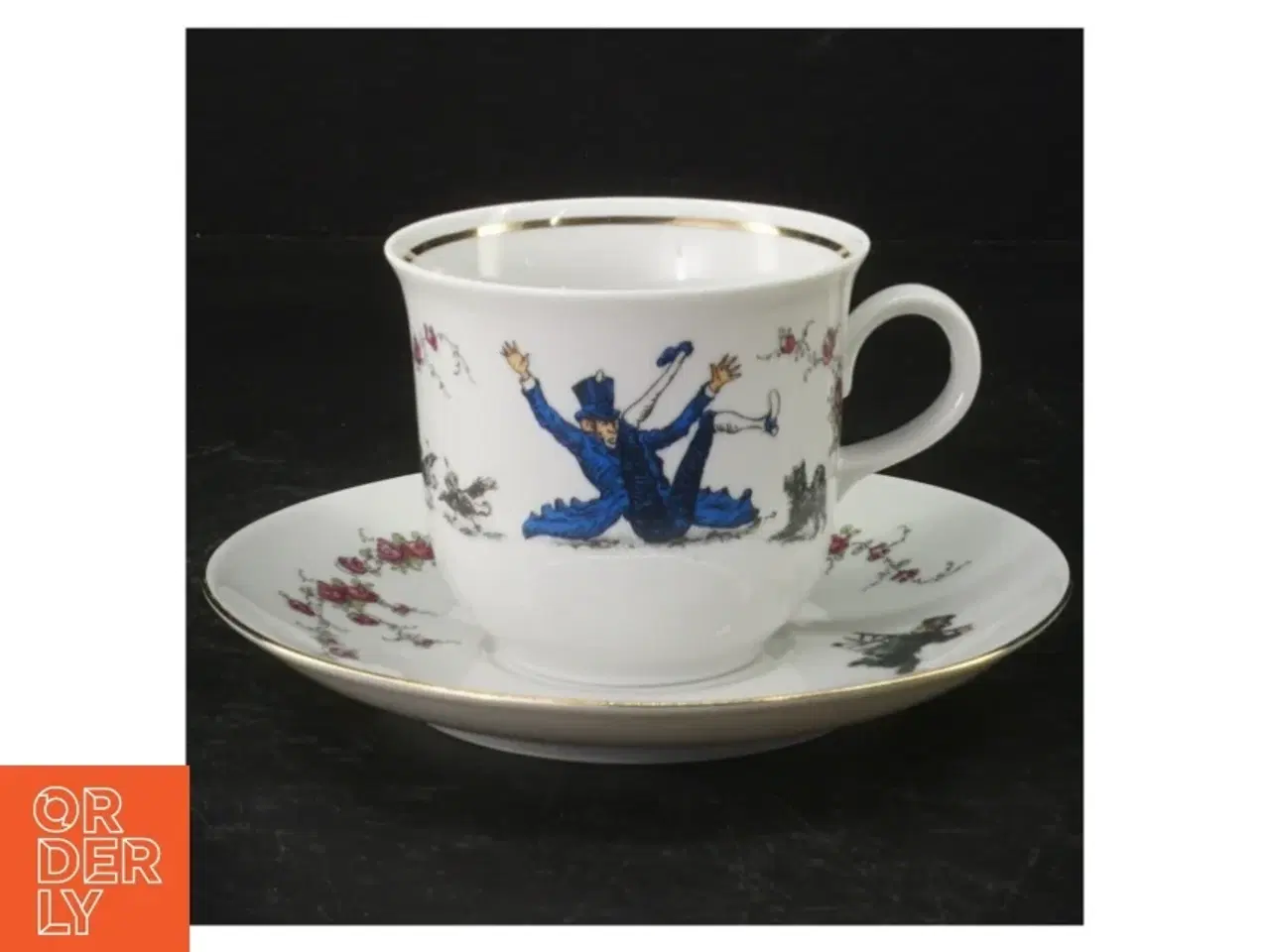 Billede 1 - Porcelænskop og underkop